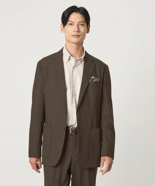 green label relaxing / グリーンレーベル リラクシング テーラードジャケット | A+ TW カラーギャバ 2B スタンダード 2P ジャケット -ウォッシャブル・ストレッチ- | 詳細2