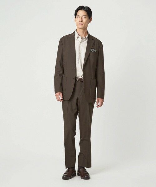 green label relaxing / グリーンレーベル リラクシング テーラードジャケット | A+ TW カラーギャバ 2B スタンダード 2P ジャケット -ウォッシャブル・ストレッチ- | 詳細3