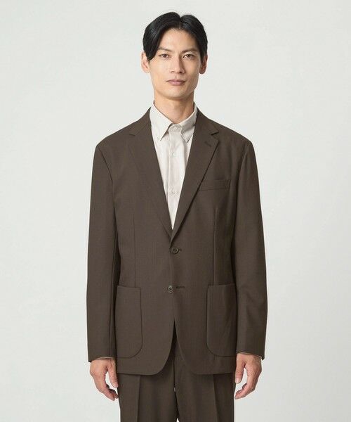 green label relaxing / グリーンレーベル リラクシング テーラードジャケット | A+ TW カラーギャバ 2B スタンダード 2P ジャケット -ウォッシャブル・ストレッチ- | 詳細4