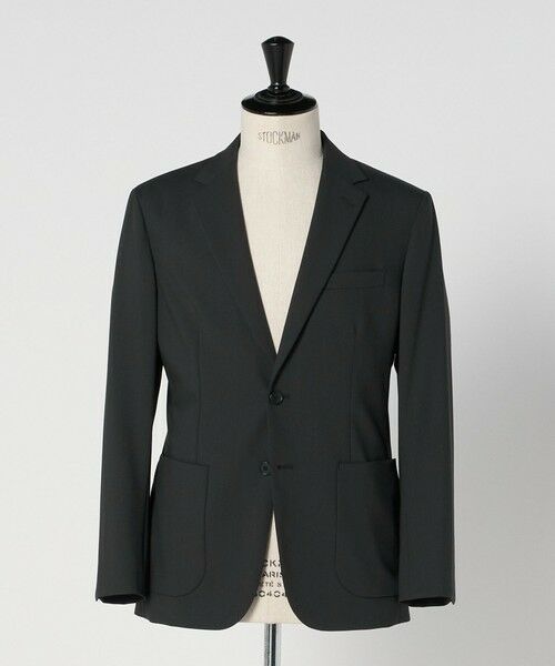 green label relaxing / グリーンレーベル リラクシング テーラードジャケット | A+ TW カラーギャバ 2B スタンダード 2P ジャケット -ウォッシャブル・ストレッチ- | 詳細22