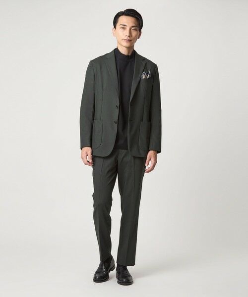 green label relaxing / グリーンレーベル リラクシング テーラードジャケット | A+ TW カラーギャバ 2B スタンダード 2P ジャケット -ウォッシャブル・ストレッチ- | 詳細19