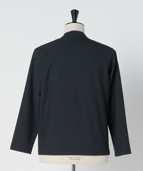 green label relaxing / グリーンレーベル リラクシング ノーカラージャケット | A+ ウールライク 1B ノーカラージャケット -ウォッシャブル・ストレッチ- | 詳細19
