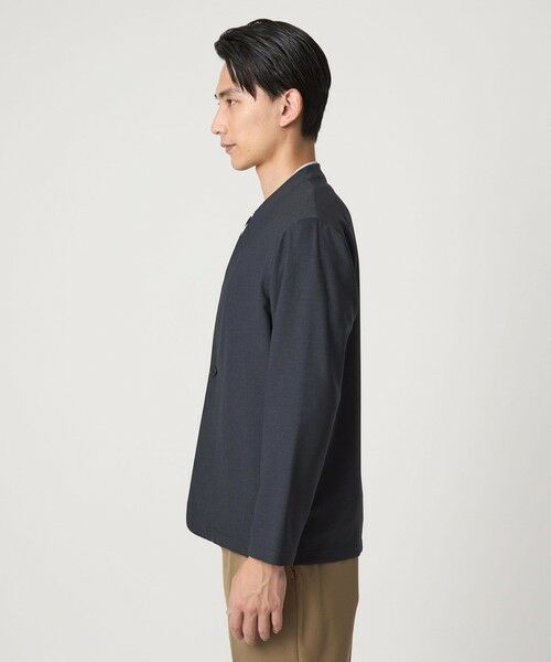 green label relaxing / グリーンレーベル リラクシング ノーカラージャケット | A+ ウールライク 1B ノーカラージャケット -ウォッシャブル・ストレッチ- | 詳細16