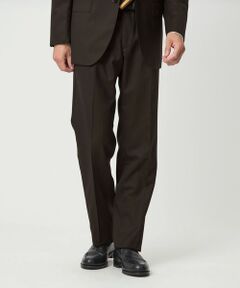 green label relaxing / グリーンレーベル リラクシング セットアップ | GUABELLO ヘリンボーン HX 1プリーツ スーツパンツ