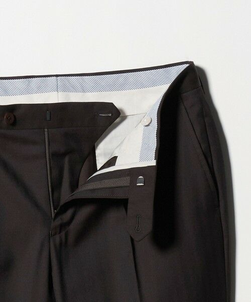 green label relaxing / グリーンレーベル リラクシング セットアップ | GUABELLO ヘリンボーン HX 1プリーツ スーツパンツ | 詳細8