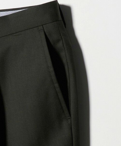 green label relaxing / グリーンレーベル リラクシング セットアップ | GUABELLO ヘリンボーン HX 1プリーツ スーツパンツ | 詳細15