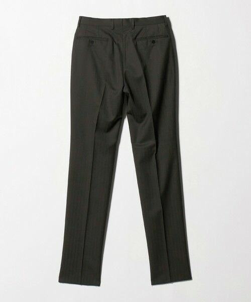 green label relaxing / グリーンレーベル リラクシング セットアップ | GUABELLO ヘリンボーン HX 1プリーツ スーツパンツ | 詳細13