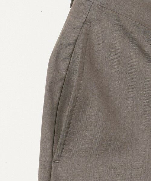 green label relaxing / グリーンレーベル リラクシング セットアップ | DRAGO ミニヘリンボーン CLS ノープリーツ スーツパンツ | 詳細6