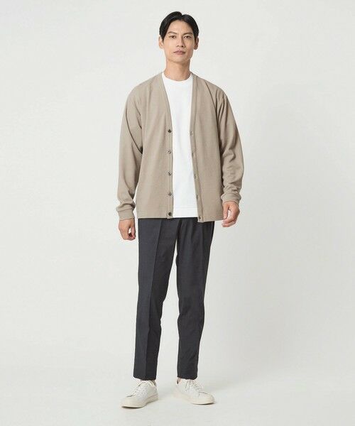 green label relaxing / グリーンレーベル リラクシング カーディガン・ボレロ | ハニカム カーディガン | 詳細6