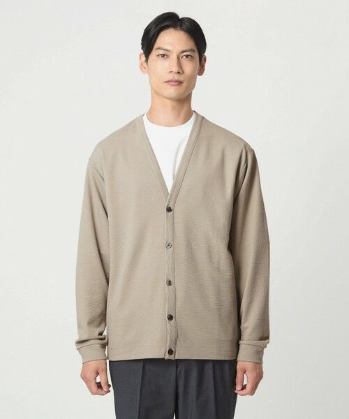 green label relaxing / グリーンレーベル リラクシング カーディガン・ボレロ | ハニカム カーディガン | 詳細7
