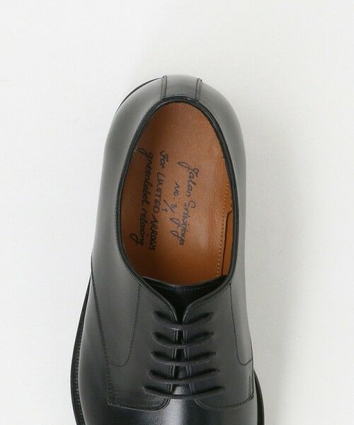 green label relaxing / グリーンレーベル リラクシング ビジネス・ドレスシューズ | 【別注】＜Jalan Sriwijaya＞5アイ キャップトウ 外羽根 ビブラム ドレスシューズ | 詳細6