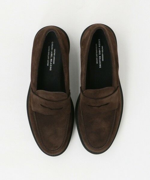 green label relaxing / グリーンレーベル リラクシング ビジネス・ドレスシューズ | GLR ハッスイ アクティブ ローファー スエード -撥水- | 詳細3