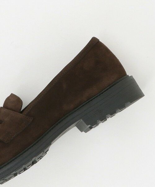 green label relaxing / グリーンレーベル リラクシング ビジネス・ドレスシューズ | GLR ハッスイ アクティブ ローファー スエード -撥水- | 詳細9