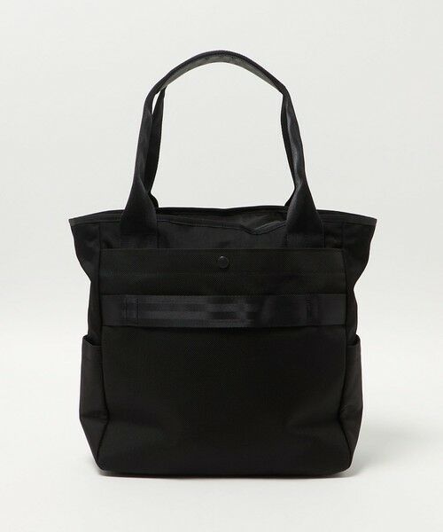 美品　グリーンレーベルリラクシング　トートバッグ　大容量　A4 ブラック　レザー シボ レザーライク ジップ トート バッグ（トートバッグ