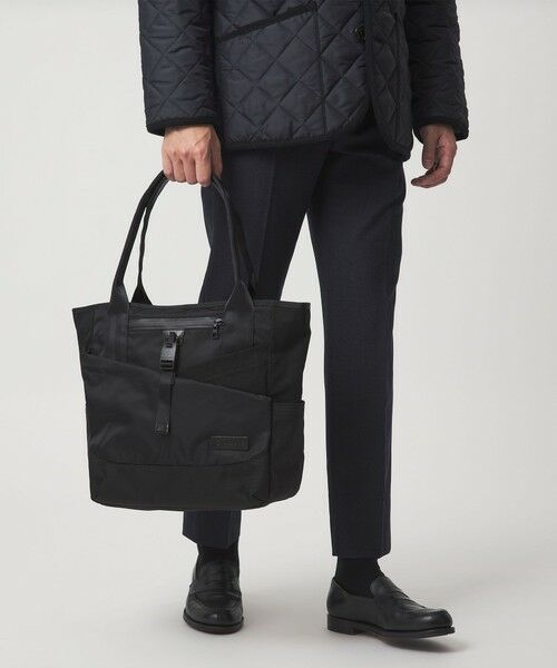 GREEN LABEL RELAXING ブラックレザートートバッグ green label relaxing（グリーンレーベルリラクシング）の