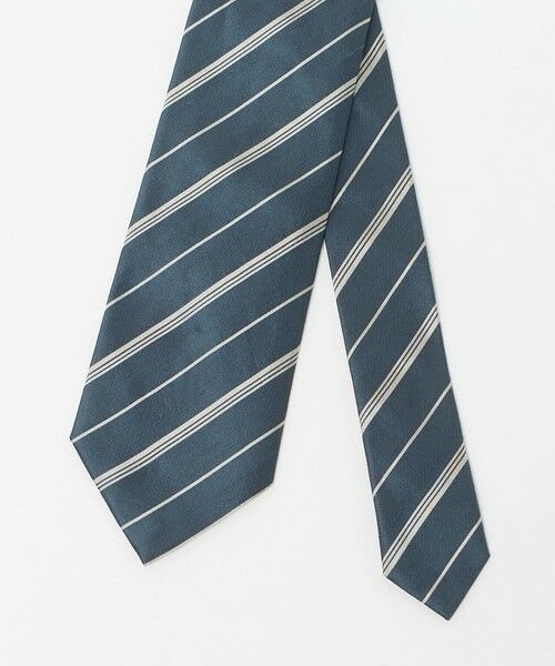 green label relaxing / グリーンレーベル リラクシング ネクタイ | ＜Bleck＞8.0cm  ストライプ3 ネクタイ | 詳細3