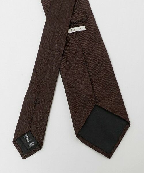 green label relaxing / グリーンレーベル リラクシング ネクタイ | ＜Bleck＞8.0cm ソリッド ネクタイ | 詳細2