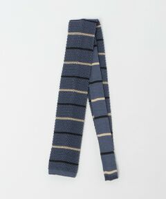 green label relaxing / グリーンレーベル リラクシング ネクタイ | ＜Bleck＞6.5cm ボーダー ニット ネクタイ ニットタイ