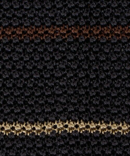 green label relaxing / グリーンレーベル リラクシング ネクタイ | ＜Bleck＞6.5cm ボーダー ニット ネクタイ ニットタイ | 詳細2
