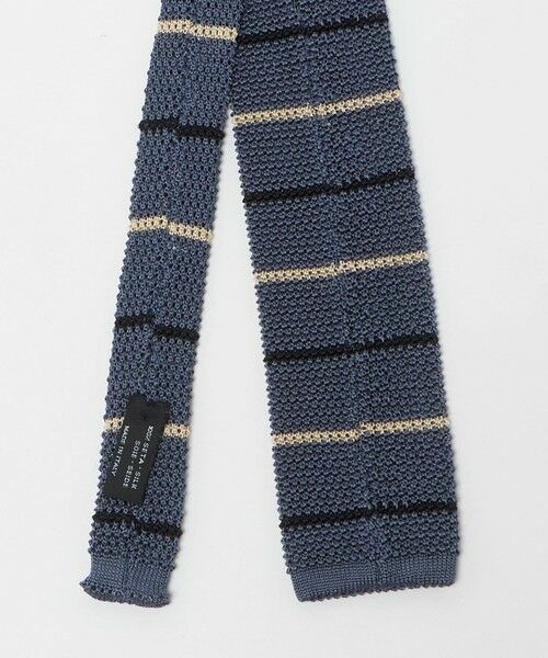 green label relaxing / グリーンレーベル リラクシング ネクタイ | ＜Bleck＞6.5cm ボーダー ニット ネクタイ ニットタイ | 詳細6