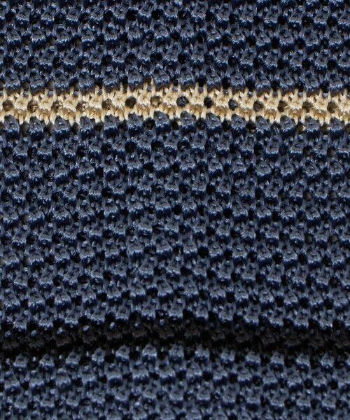 green label relaxing / グリーンレーベル リラクシング ネクタイ | ＜Bleck＞6.5cm ボーダー ニット ネクタイ ニットタイ | 詳細7