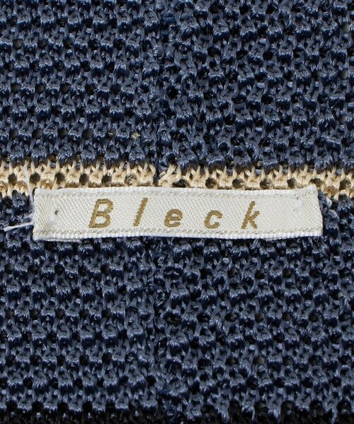 green label relaxing / グリーンレーベル リラクシング ネクタイ | ＜Bleck＞6.5cm ボーダー ニット ネクタイ ニットタイ | 詳細8