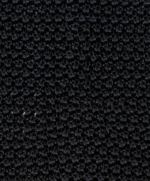 green label relaxing / グリーンレーベル リラクシング ネクタイ | ＜Bleck＞6.5cm ソリッド ニット ネクタイ ニットタイ | 詳細2