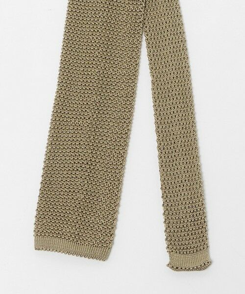 green label relaxing / グリーンレーベル リラクシング ネクタイ | ＜Bleck＞6.5cm ソリッド ニット ネクタイ ニットタイ | 詳細3