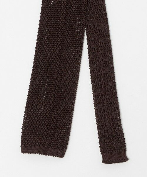 green label relaxing / グリーンレーベル リラクシング ネクタイ | ＜Bleck＞6.5cm ソリッド ニット ネクタイ ニットタイ | 詳細5