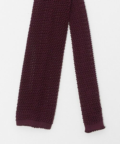 green label relaxing / グリーンレーベル リラクシング ネクタイ | ＜Bleck＞6.5cm ソリッド ニット ネクタイ ニットタイ | 詳細7