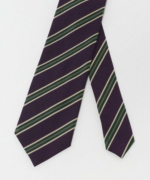 green label relaxing / グリーンレーベル リラクシング ネクタイ | ＜Alessandro Masi＞8.0cm ストライプ2 ネクタイ | 詳細5