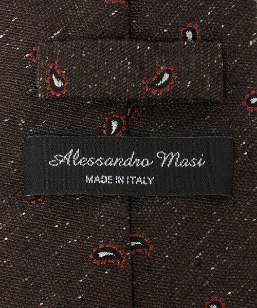 green label relaxing / グリーンレーベル リラクシング ネクタイ | ＜Alessandro Masi＞8.0cm ペイズリー ネクタイ | 詳細4