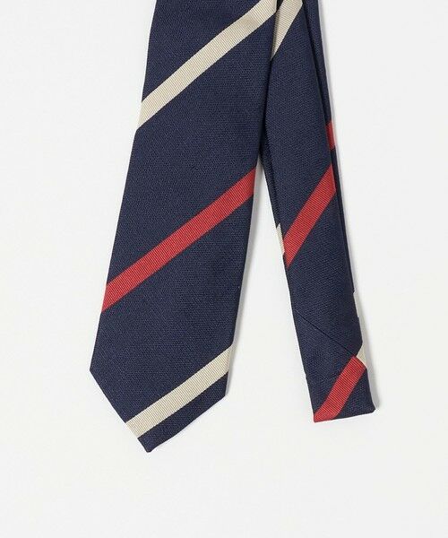 green label relaxing / グリーンレーベル リラクシング ネクタイ | ＜Seaward & Stearn＞8.0cm ストライプ3 ネクタイ | 詳細3