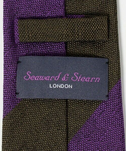 green label relaxing / グリーンレーベル リラクシング ネクタイ | ＜Seaward & Stearn＞8.0cm ストライプ4 ネクタイ | 詳細4