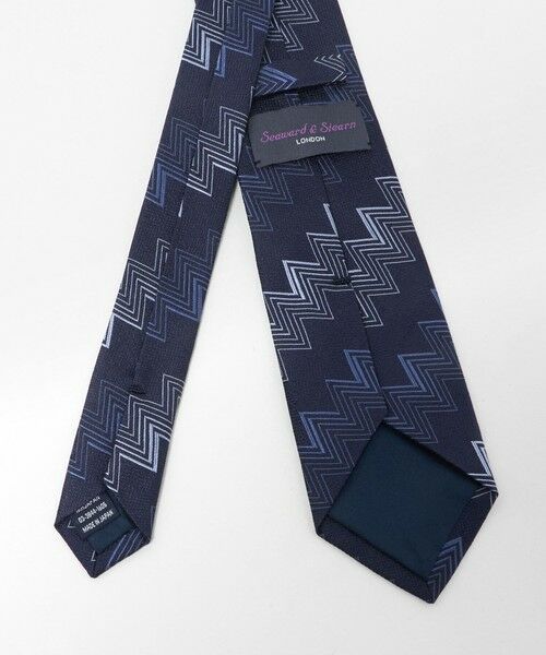 green label relaxing / グリーンレーベル リラクシング ネクタイ | ＜Seaward & Stearn＞8.0cm ジオメトリック ネクタイ | 詳細4