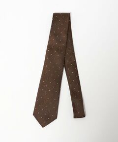 green label relaxing / グリーンレーベル リラクシング ネクタイ | GLR シルク1 8.0cm ドット ネクタイ