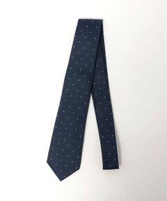 green label relaxing / グリーンレーベル リラクシング ネクタイ | GLR シルク1 8.0cm ドット ネクタイ