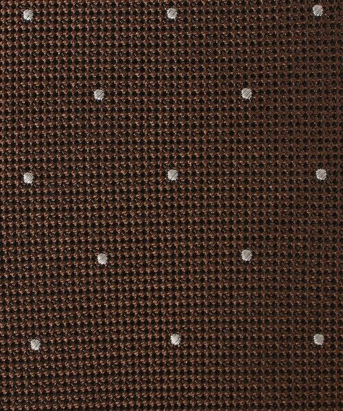 green label relaxing / グリーンレーベル リラクシング ネクタイ | GLR シルク1 8.0cm ドット ネクタイ | 詳細2