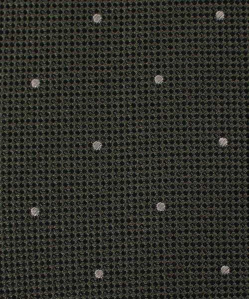 green label relaxing / グリーンレーベル リラクシング ネクタイ | GLR シルク1 8.0cm ドット ネクタイ | 詳細4