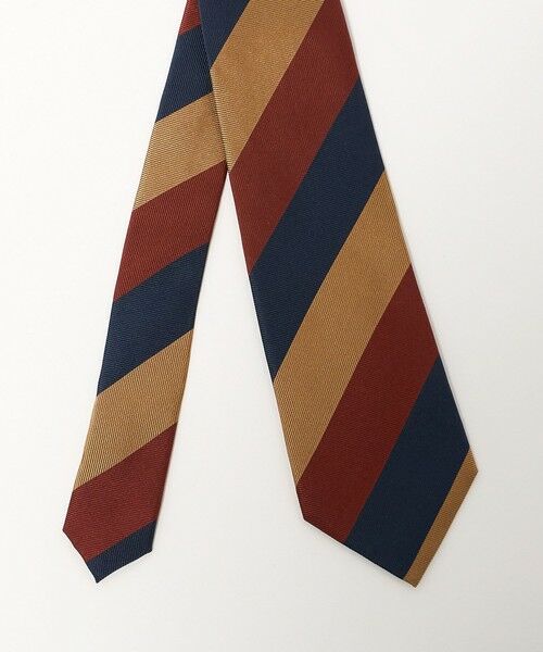 green label relaxing / グリーンレーベル リラクシング ネクタイ | GLR シルク1 8.0cm ストライプ1 ネクタイ | 詳細3