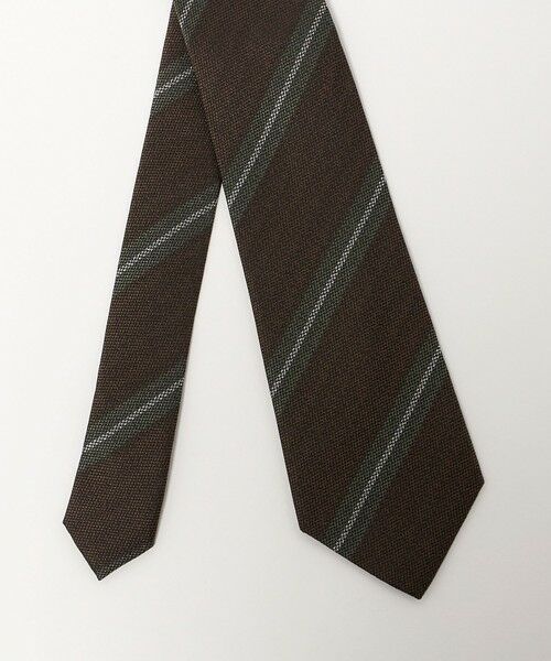 green label relaxing / グリーンレーベル リラクシング ネクタイ | GLR シルク1 8.0cm ストライプ2 ネクタイ | 詳細1