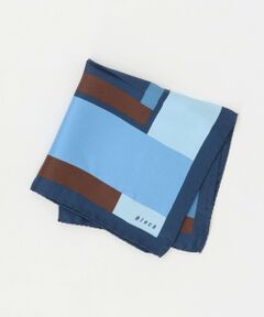 green label relaxing / グリーンレーベル リラクシング バンダナ・スカーフ | ＜Bleck＞フレーム ツイル ポケットチーフ