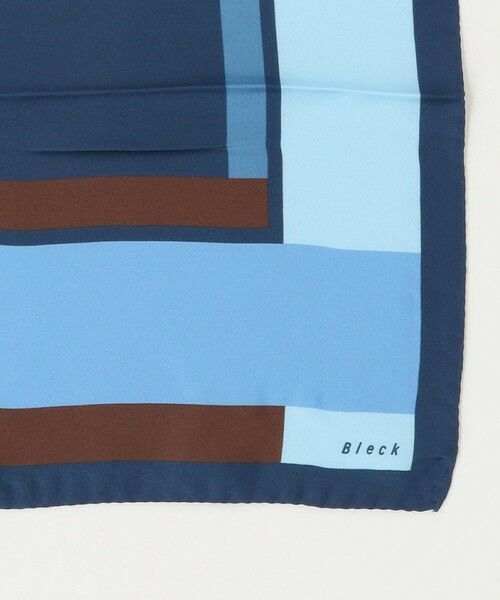 green label relaxing / グリーンレーベル リラクシング バンダナ・スカーフ | ＜Bleck＞フレーム ツイル ポケットチーフ | 詳細5
