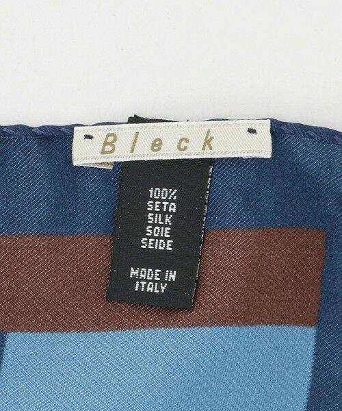 green label relaxing / グリーンレーベル リラクシング バンダナ・スカーフ | ＜Bleck＞フレーム ツイル ポケットチーフ | 詳細8