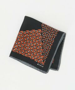 green label relaxing / グリーンレーベル リラクシング バンダナ・スカーフ | ＜Bleck＞ジオメトリック2 ツイル ポケットチーフ