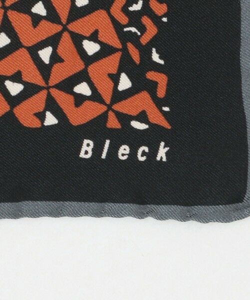 green label relaxing / グリーンレーベル リラクシング バンダナ・スカーフ | ＜Bleck＞ジオメトリック2 ツイル ポケットチーフ | 詳細3