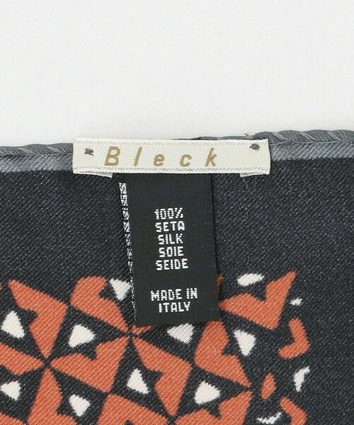 green label relaxing / グリーンレーベル リラクシング バンダナ・スカーフ | ＜Bleck＞ジオメトリック2 ツイル ポケットチーフ | 詳細5