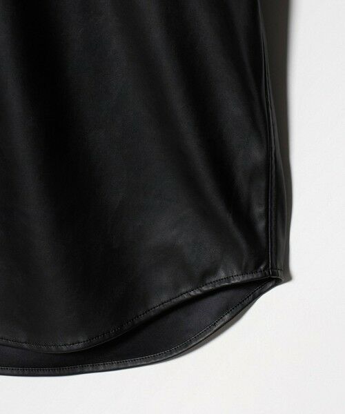 green label relaxing / グリーンレーベル リラクシング シャツ・ブラウス | レザーライク ジャストルーズ シャツ | 詳細11