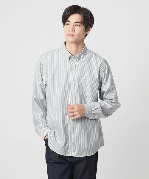 green label relaxing/グリーンレーベル リラクシング W/R オックス ボタンダウン シャツ NAVY S green label relaxing/グリーンレーベル リラクシング W/R オックス ボタンダウン シャツ NAVY S