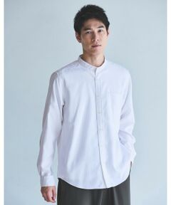 green label relaxing / グリーンレーベル リラクシング シャツ・ブラウス | W/R オックス バンドカラー シャツ